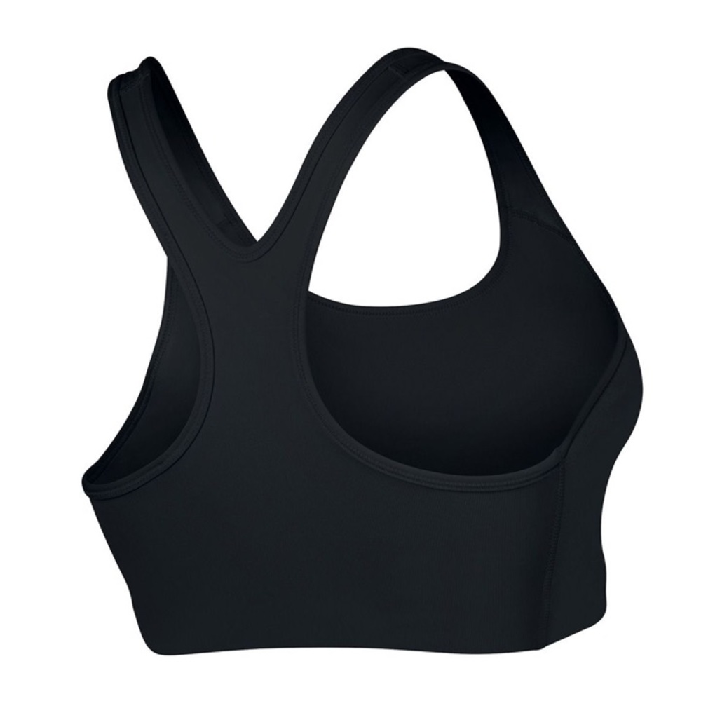NWT Nike Swoosh Dri-Fit Sports Bra Black XS - Picture 7 of 9